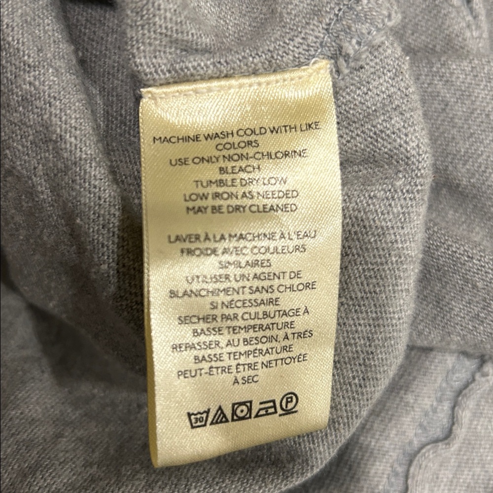 We The Free Gray and Maroon Sweatshirt Free People Tee Tunic Top Size Medium - Picture 11 of 15